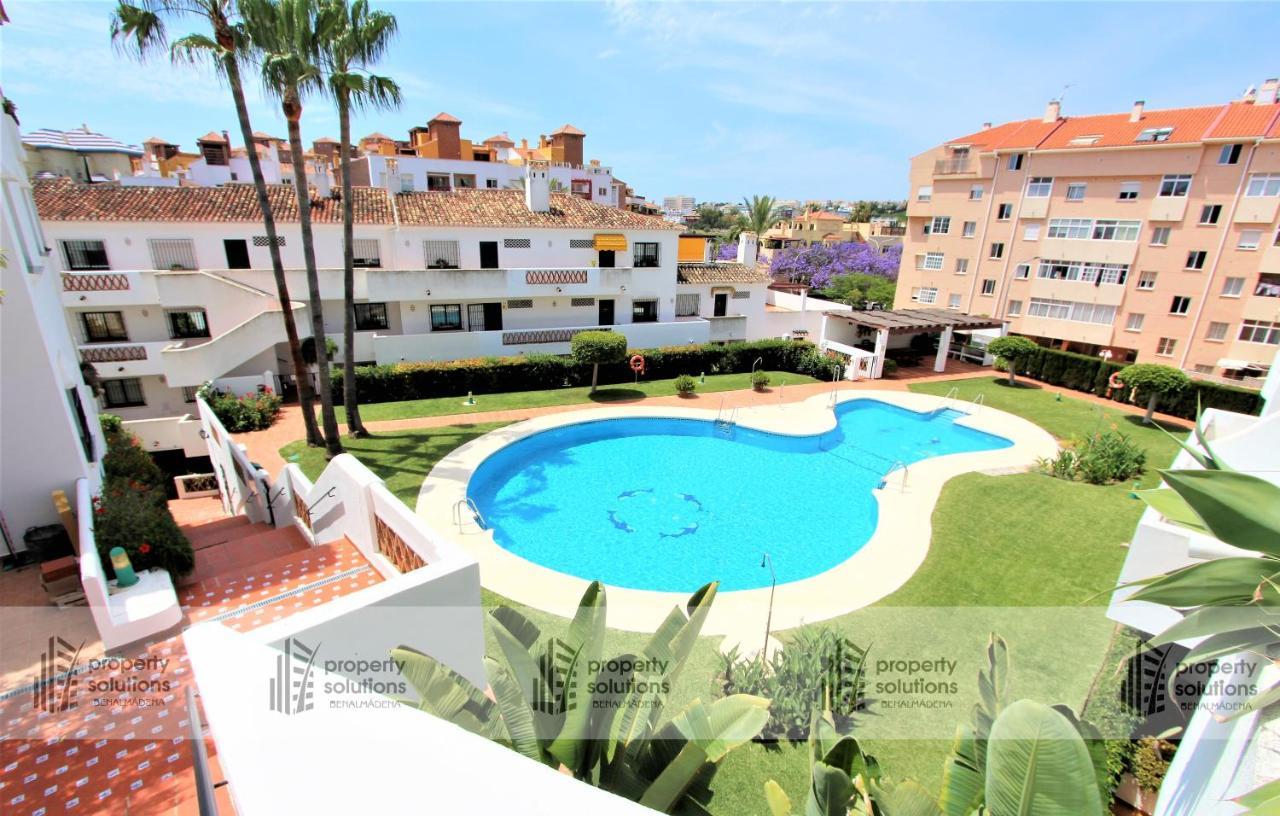 Apartmán Pueblo Del Parque 3 - Terraza Soleada Con Jardin - Piscina Y Playa - Urbanizacion Tranquila Benalmádena Exteriér fotografie