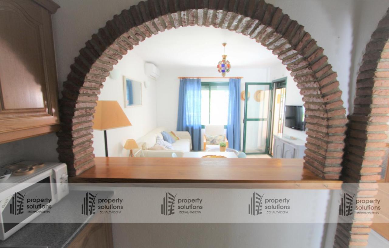 Apartmán Pueblo Del Parque 3 - Terraza Soleada Con Jardin - Piscina Y Playa - Urbanizacion Tranquila Benalmádena Exteriér fotografie