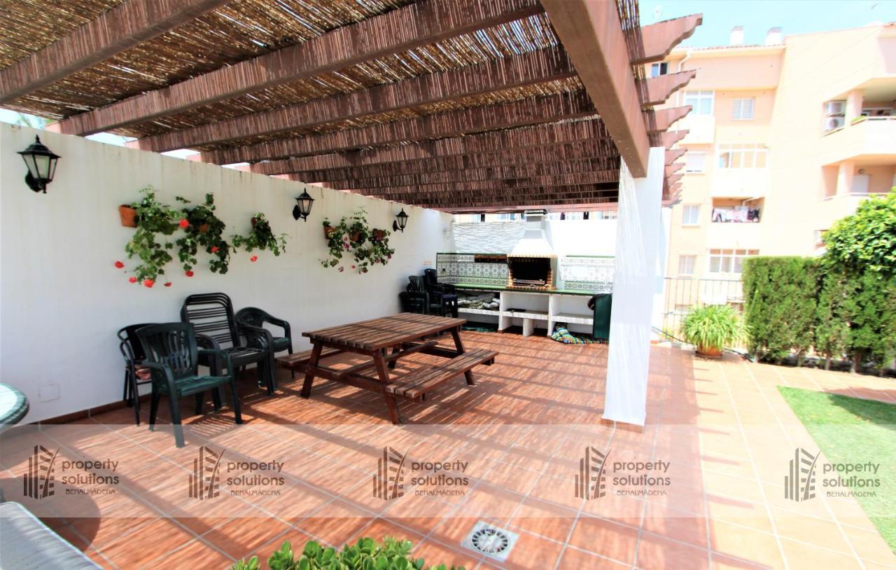 Apartmán Pueblo Del Parque 3 - Terraza Soleada Con Jardin - Piscina Y Playa - Urbanizacion Tranquila Benalmádena Exteriér fotografie