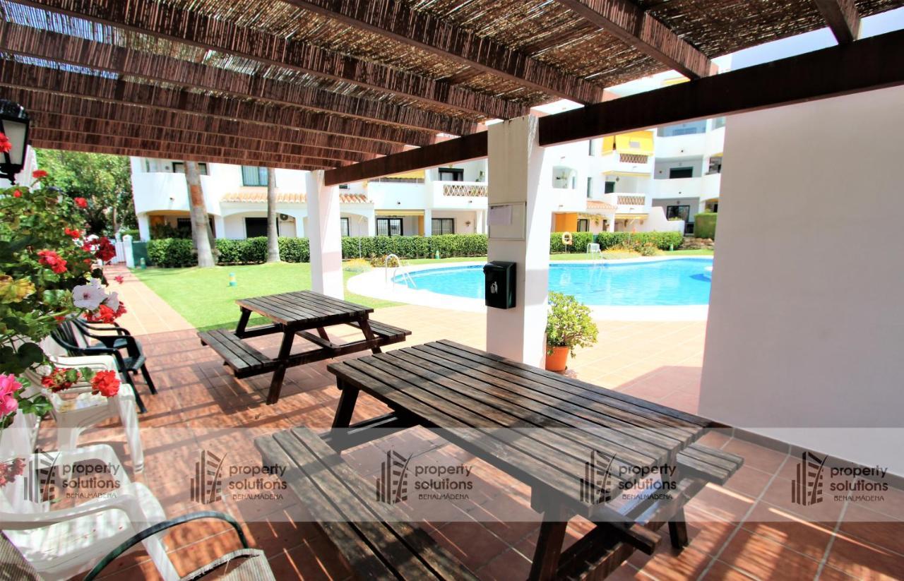 Apartmán Pueblo Del Parque 3 - Terraza Soleada Con Jardin - Piscina Y Playa - Urbanizacion Tranquila Benalmádena Exteriér fotografie